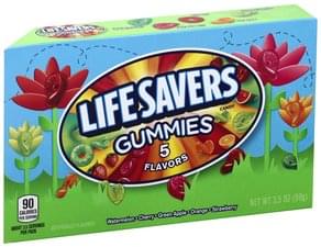 Lifesavers 5 Flavors Gummies - 3.5 oz, Nutrition Information | Innit