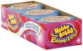 Hubba Bubba Triple Treat Bubble Gum - 6 ea, Nutrition Information | Innit