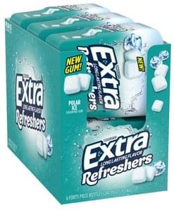 EXTRA Sugarfree, Polar Ice Gum - 6 ea, Nutrition Information | Innit