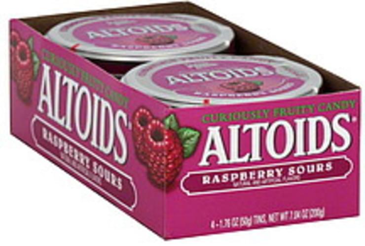 Altoids Raspberry Sours Candy - 4 ea, Nutrition Information | Innit
