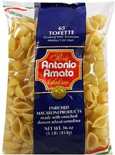 Antonio Amato 65 Tofette - 16 oz, Nutrition Information | Innit