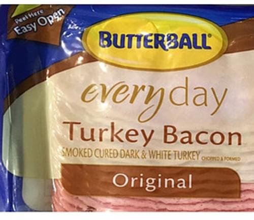 Butterball Original Turkey Bacon 14 G Nutrition Information Innit