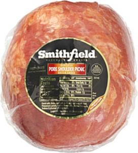 Smithfield Pork Shoulder Hardwood Smoked Boneless Picnic - 0, Nutrition ...