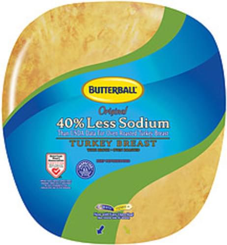 Butterball Original 40% Less Sodium With Broth Turkey Breast - 0 ...