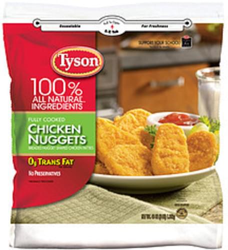 Tyson Chicken Nuggets 48 Oz Nutrition Information Innit