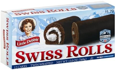 Little Debbie Swiss Rolls - 12 ea, Nutrition Information | Innit