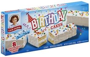 Little Debbie Birthday Cakes - 8 ea, Nutrition Information | Innit