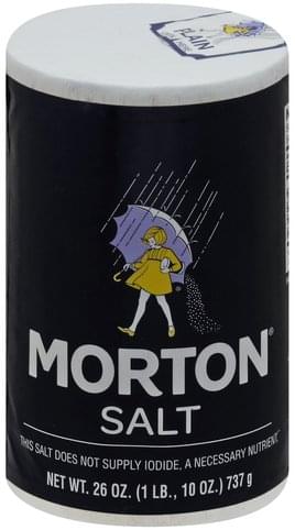 Morton Salt - 26 Oz, Nutrition Information | Innit