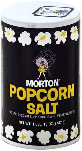 Morton Popcorn Salt - 26 oz, Nutrition Information | Innit