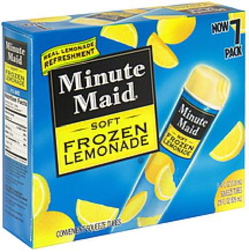 Minute Maid Soft Frozen Lemonade 7 Ea Nutrition Information Innit 5081