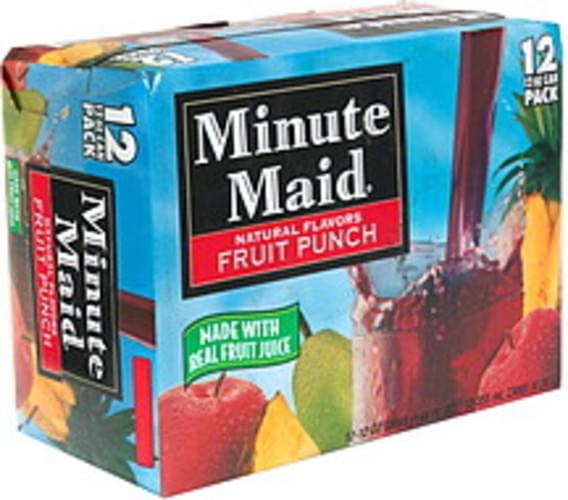 Minute Maid Fruit Punch 12 Ea Nutrition Information Innit 2316