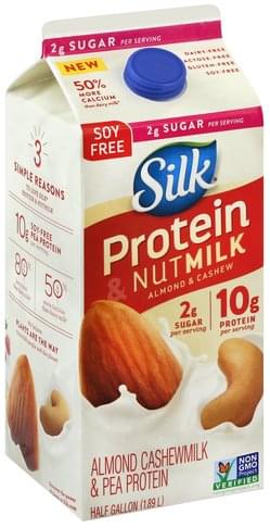 silk almond cashew milk
