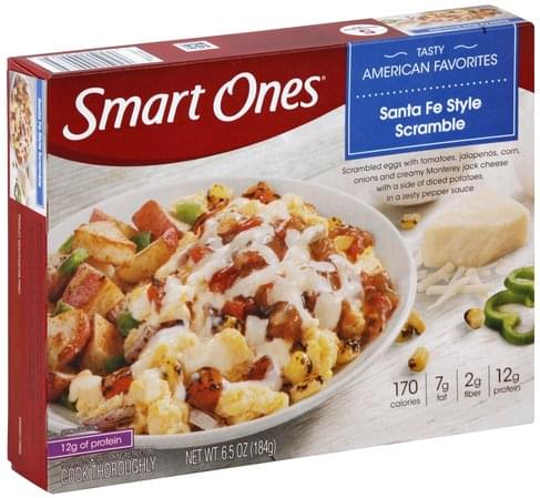 Smart Ones Santa Fe Style Scramble - 6.5 oz, Nutrition Information | Innit