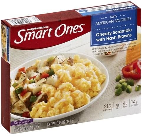 Smart Ones Cheesy Scramble with Hash Browns - 6.49 oz, Nutrition ...