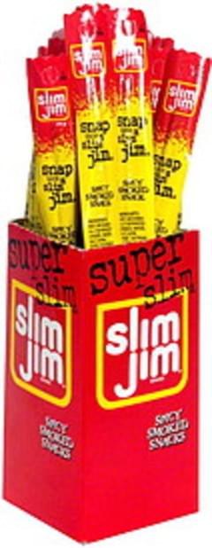 Slim Jim Sweet & Spicy! Spicy Smoked Snacks - 26 ea, Nutrition ...