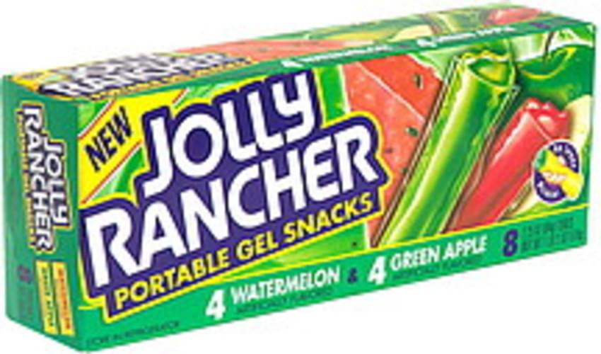 Jolly Rancher Watermelon and Green Apple Portable Gel Snacks - 8 ea ...