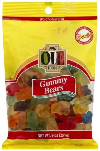 Ole Gummy Bears - 9 oz, Nutrition Information | Innit