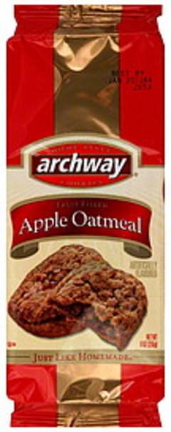 Archway Fruit Filled Apple Oatmeal Cookies - 9 oz, Nutrition Information | Innit