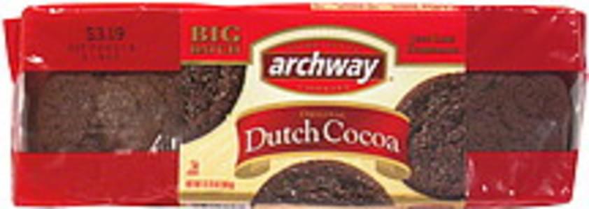 Archway Dutch Cocoa Cookies 12 75 Oz Nutrition Information Innit