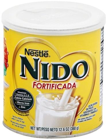 Nestle Dry Whole Milk - 12.6 oz, Nutrition Information | Innit