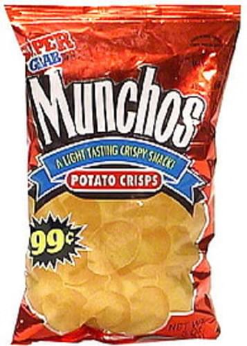 Munchos Potato Crisps - 3 oz, Nutrition Information | Innit