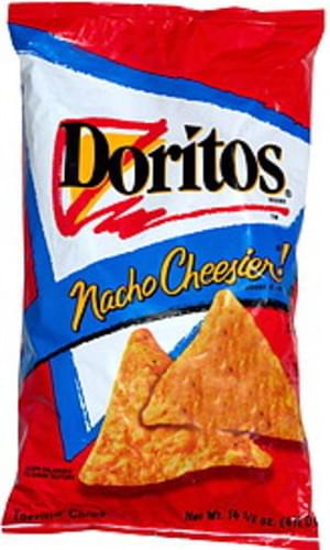 Doritos Nacho Cheesier Tortilla Chips - 14.5 Oz, Nutrition Information ...