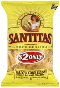 Santitas Yellow Corn Blend Tortilla Chips - 13 Oz, Nutrition ...