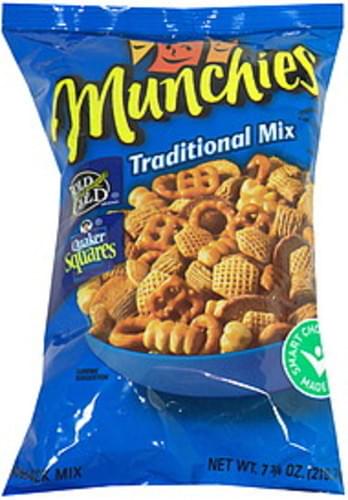 Munchies Traditional Snack Mix - 7.75 oz, Nutrition Information | Innit