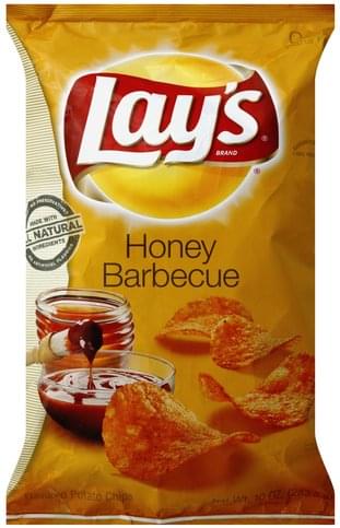 Lays Honey Barbecue Potato Chips - 10 oz, Nutrition Information | Innit