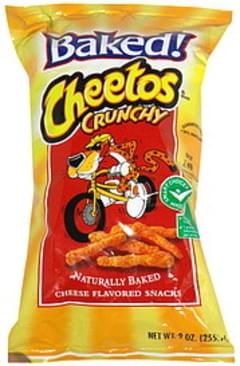 Cheetos Crunchy Cheese Flavored Snacks - 9 oz, Nutrition Information ...