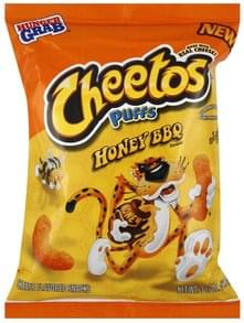 Cheetos Honey BBQ, Hunger Grab Cheese Flavored Snacks - 3.25 oz ...