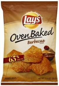 Lays Barbecue Flavored Potato Crisps - 1.125 oz, Nutrition Information ...