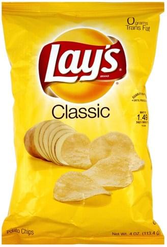 lays chips nutrition facts