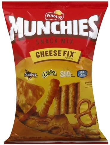 Munchies Cheese Fix Flavored Snack Mix - 8 oz, Nutrition Information ...