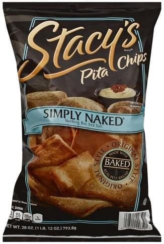 Stacys Simply Naked Pita Chips - 28 oz, Nutrition Information | Innit