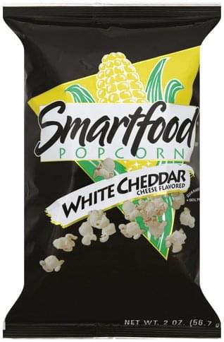 Smartfood White Cheddar Cheese Flavored Popcorn - 2 oz, Nutrition ...