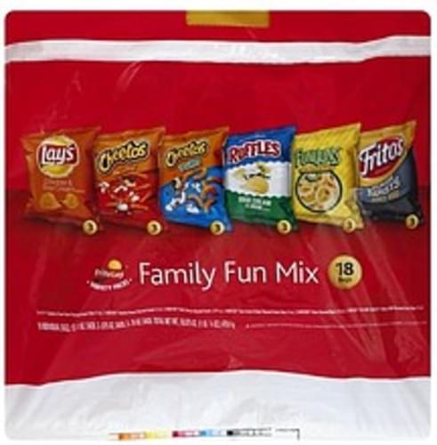 Lays Variety Pack Family Fun Mix - 18 ea, Nutrition Information | Innit