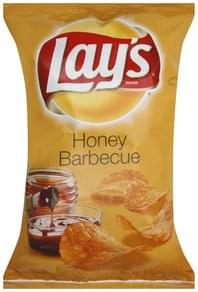 Lays Honey Barbecue Flavored Potato Chips - 9.5 oz, Nutrition ...