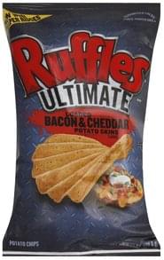 Ruffles Loaded Bacon & Cheddar Potato Skins Flavored Potato Chips - 2.5 ...