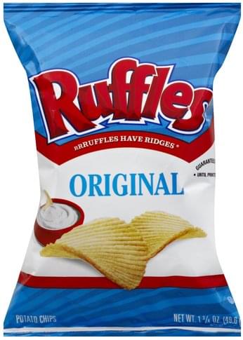 Ruffles Original Potato Chips - 1.75 oz, Nutrition Information | Innit