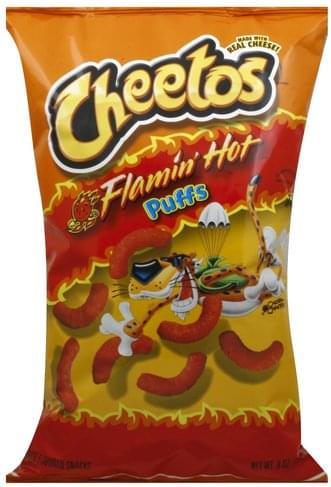 Cheetos Flamin Hot Puffs - 8oz