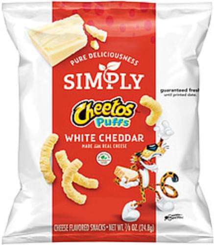 Cheetos Simply Puffs White Cheddar Cheese Flavored Simply Cheetos Puffs ...