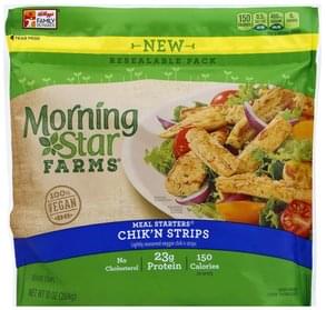 MorningStar Farms Veggie Chik'n Strips Chik'n Strips - 10 oz, Nutrition ...