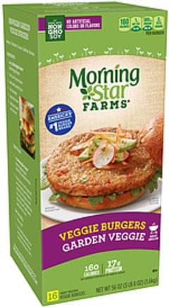 MorningStar Farms Garden Veggie Morning Star Farms Garden Veggie Veggie ...