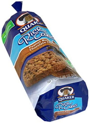 Quaker Rice Cakes, Whole Grain Chocolate, 7.23 oz