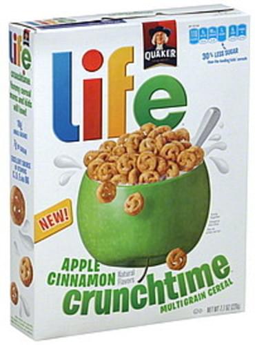 life cereal cinnamon nutrition facts