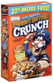 Capn Crunch Peanut Butter Crunch Cereal - 20.6 oz, Nutrition ...