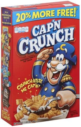 Capn Crunch Cereal - 24 oz, Nutrition Information | Innit