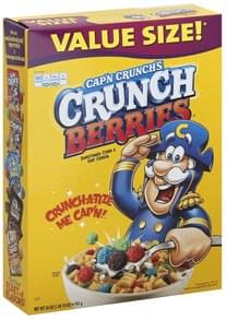 Capn Crunch Berries, Value Size! Cereal - 26 oz, Nutrition Information ...