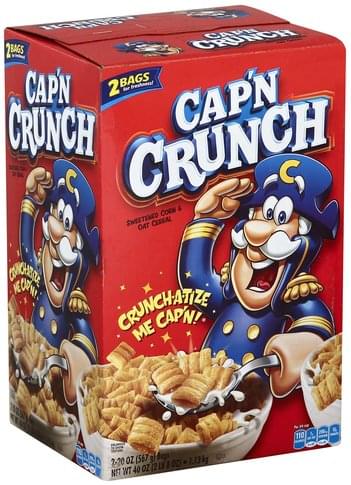 Capn Crunch Cereal - 2 ea, Nutrition Information | Innit